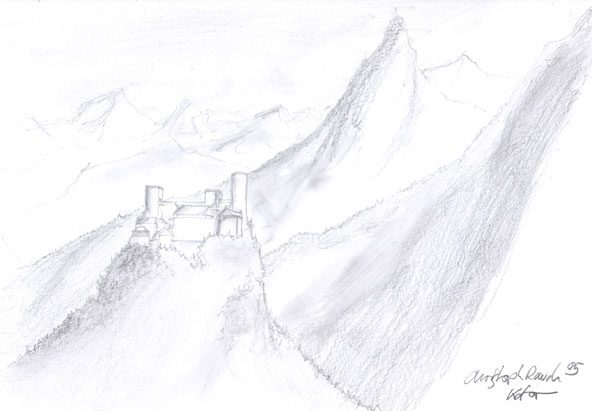 Die Klosterfestung von Kator